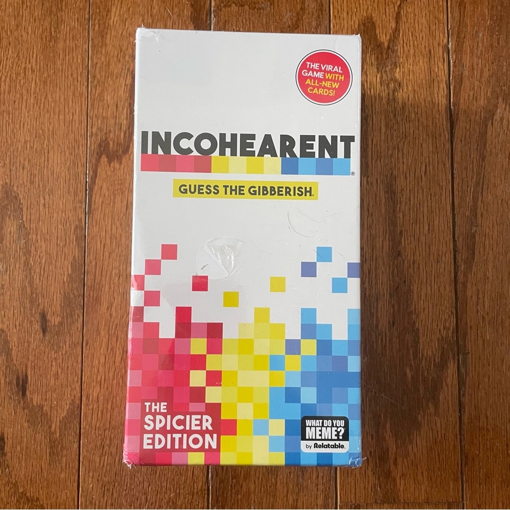 Incohearent The Spicier Edition Card Game